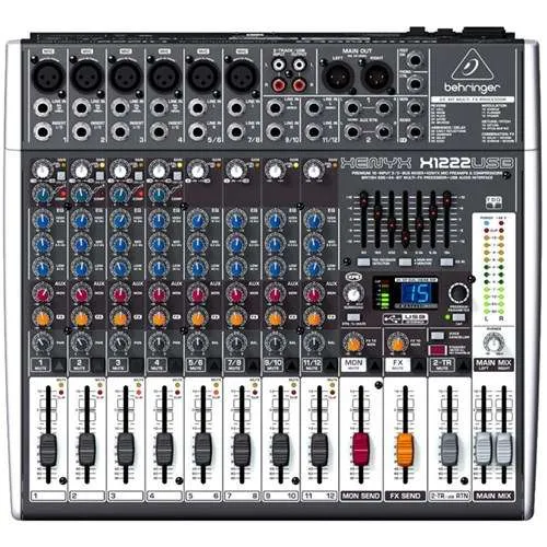 Behringer XENYX X1222USB Mixer