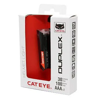 Cateye Helmetlamp Duplex Sl-Ld 400  (External Battery)