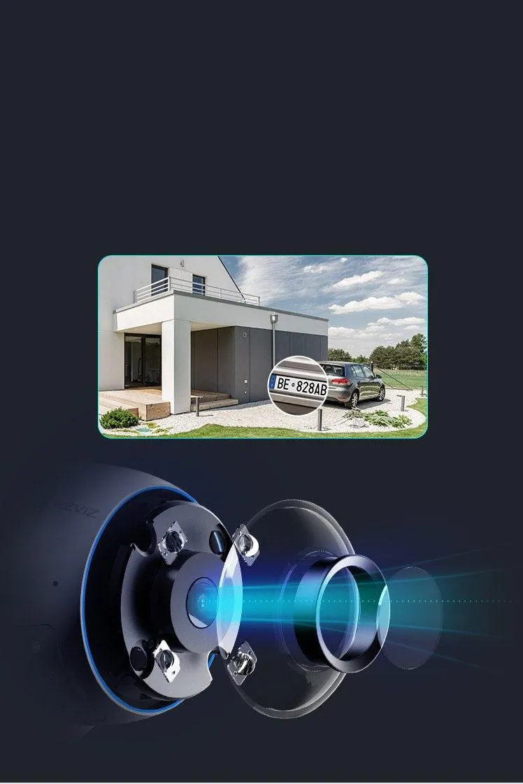 EZVIZ H3 5MP 3K OUTDOOR SMART HOME CAMERA