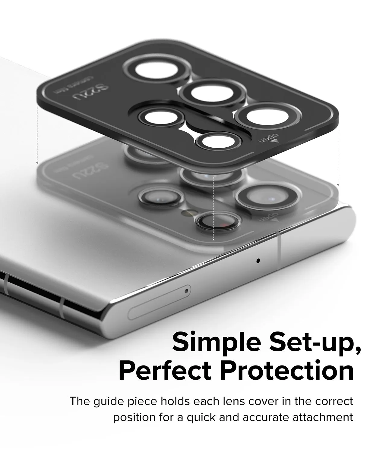 Galaxy S22 Ultra Camera Lens Protector | Camera Lens Frame Glass